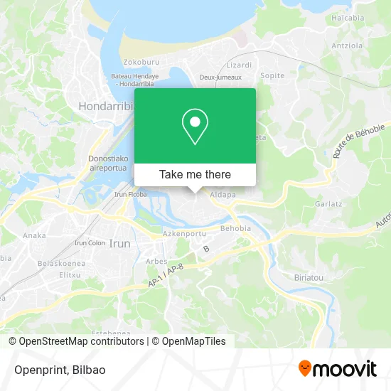 Openprint map