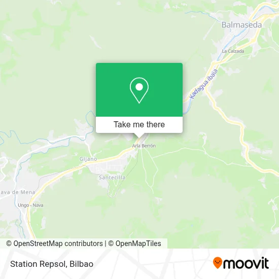 Station Repsol map