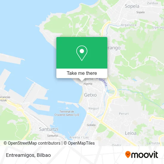 Entreamigos map