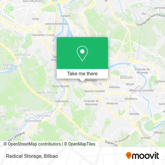Radical Storage map