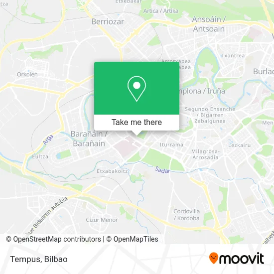 Tempus map