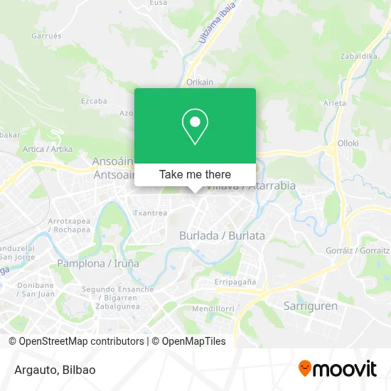 Argauto map