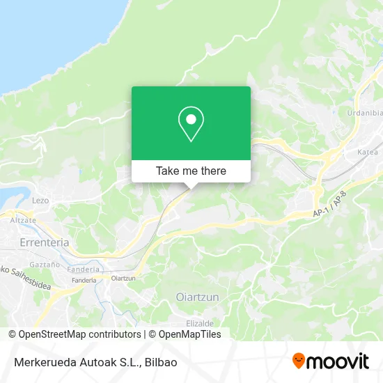 Merkerueda Autoak S.L. map