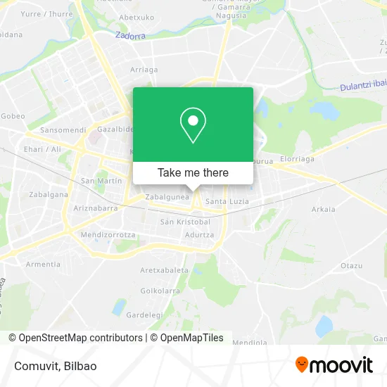 Comuvit map