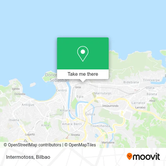 Intermotoss map