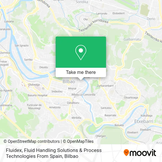 Fluidex, Fluid Handling Solutions & Process Technologies From Spain map