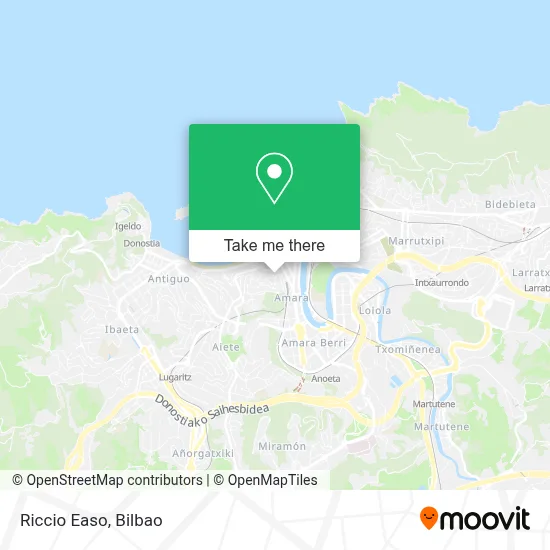 Riccio Easo map