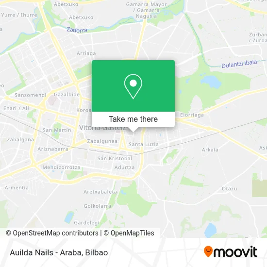 Auilda Nails - Araba map