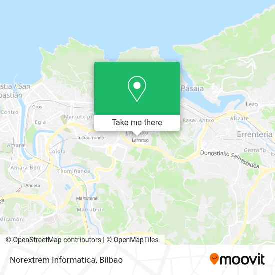 Norextrem Informatica map