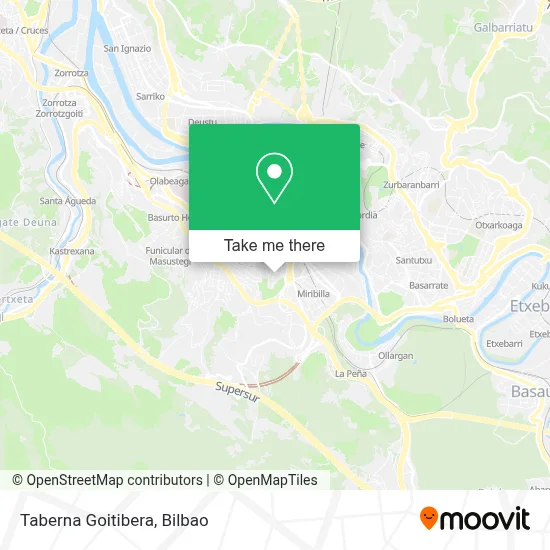 Taberna Goitibera map