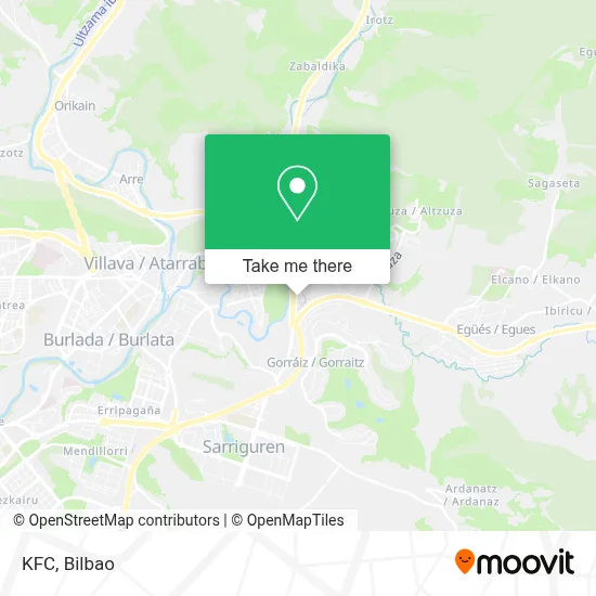Kfc map