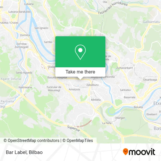 Bar Label map