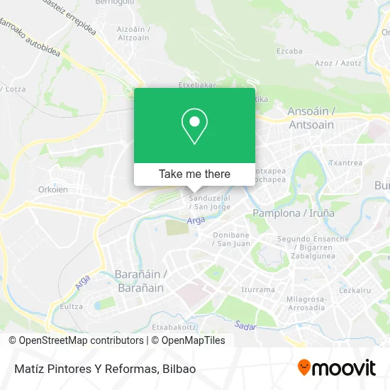 Matíz Pintores Y Reformas map