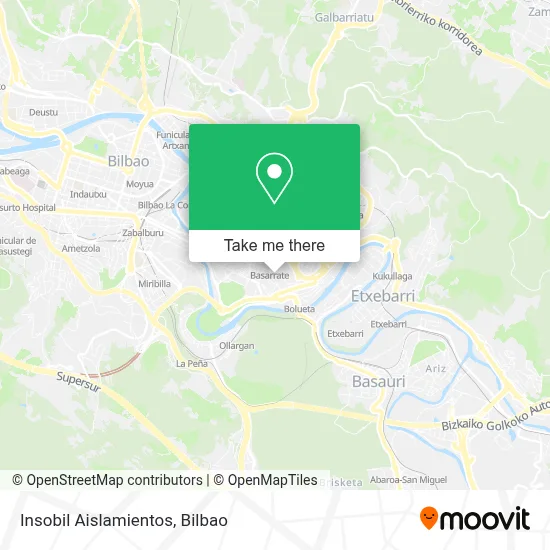 Insobil Aislamientos map