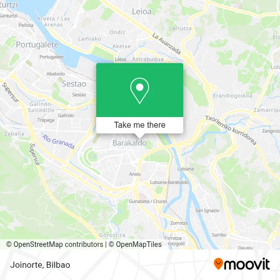 Joinorte map