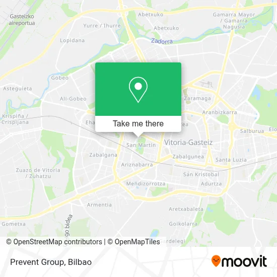Prevent Group map