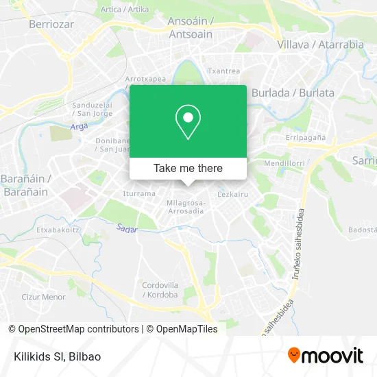 Kilikids Sl map