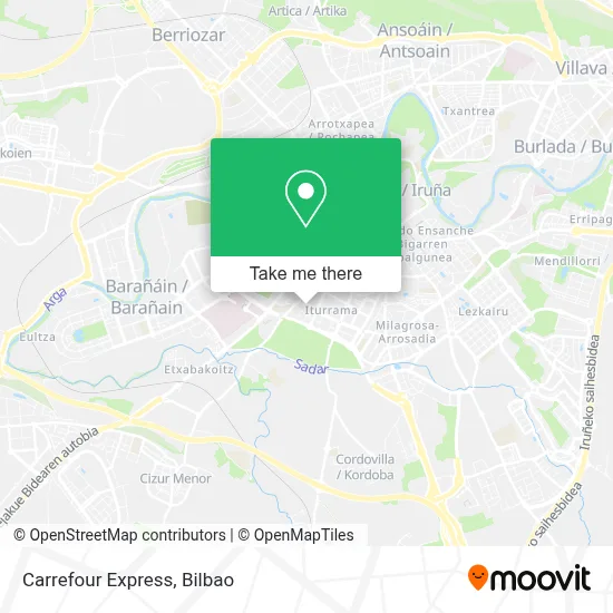 Carrefour Express map