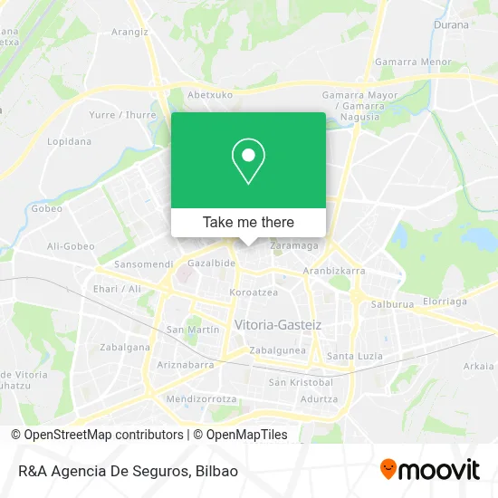 R&A Agencia De Seguros map