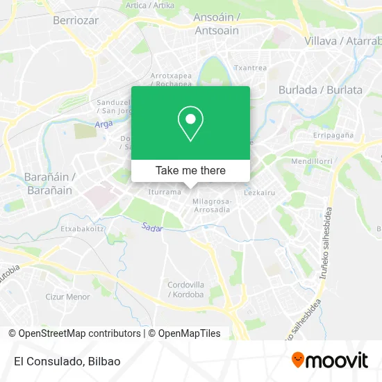 El Consulado map