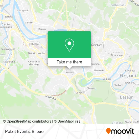Polait Events map