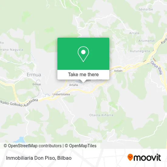 Inmobiliaria Don Piso map