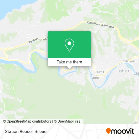 Station Repsol map