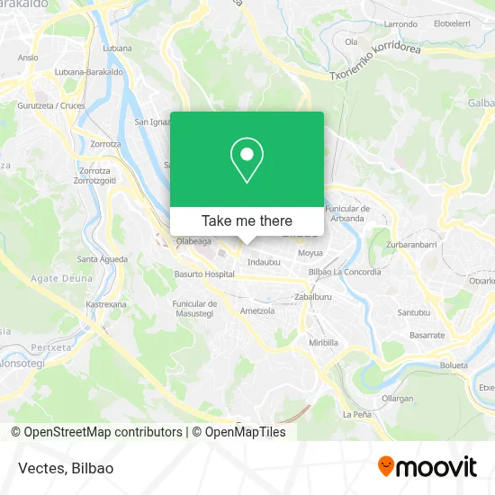 Vectes map