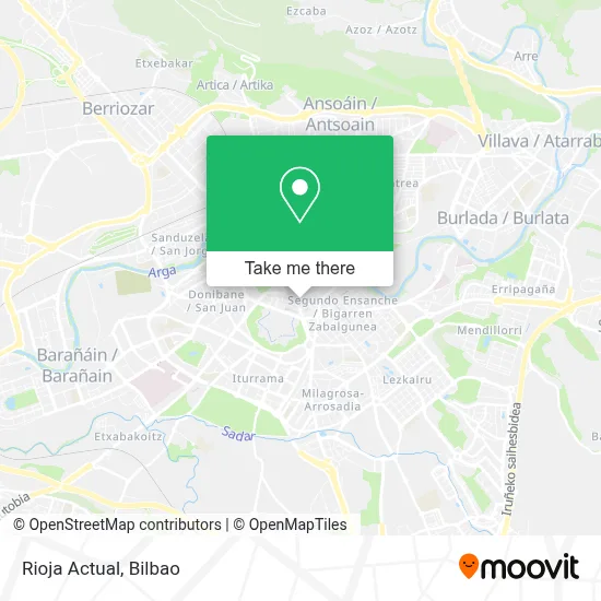 Rioja Actual map