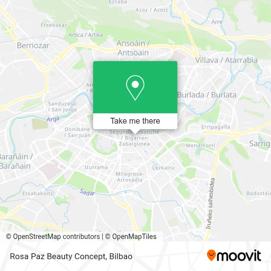 Rosa Paz Beauty Concept map