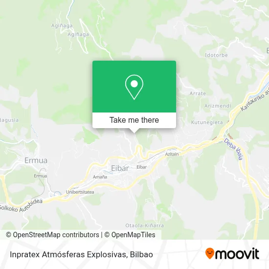 Inpratex Atmósferas Explosivas map