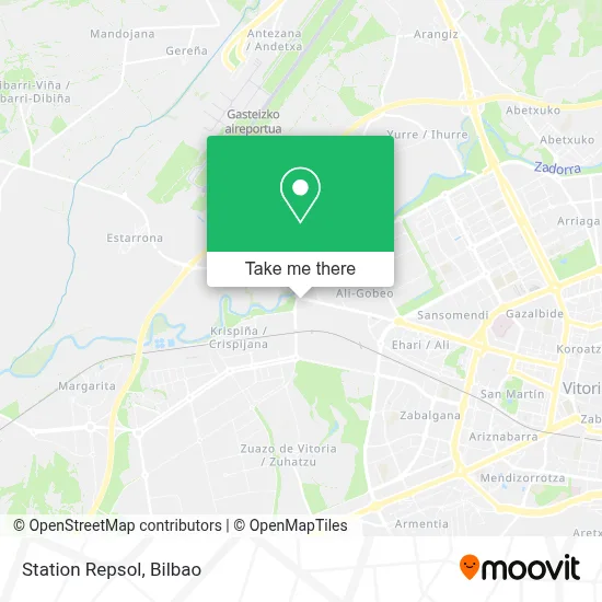 Station Repsol map