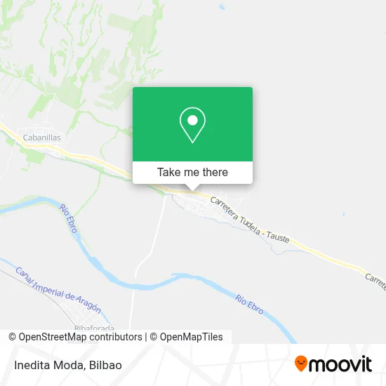 Inedita Moda map