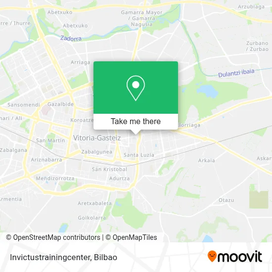 Invictustrainingcenter map