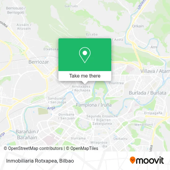 Inmobiliaria Rotxapea map