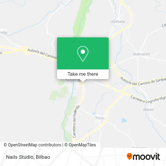Nails Studio map