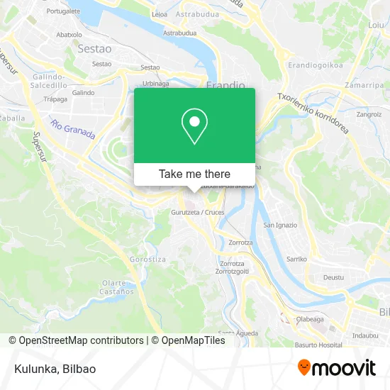 Kulunka map