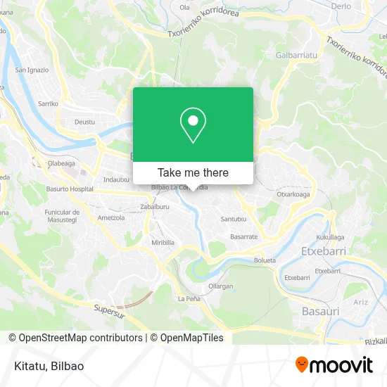 Kitatu map