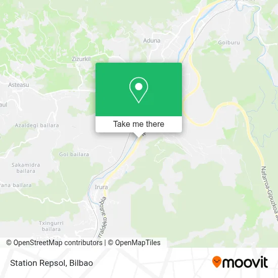 Station Repsol map