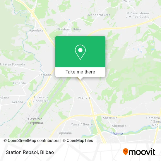 Station Repsol map