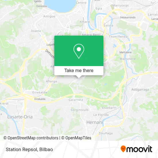Station Repsol map
