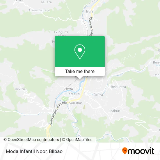 Moda Infantil Noor map
