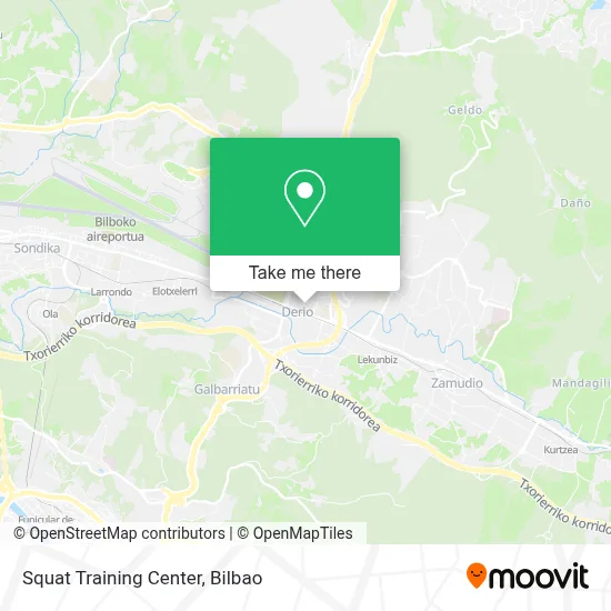Squat Training Center map