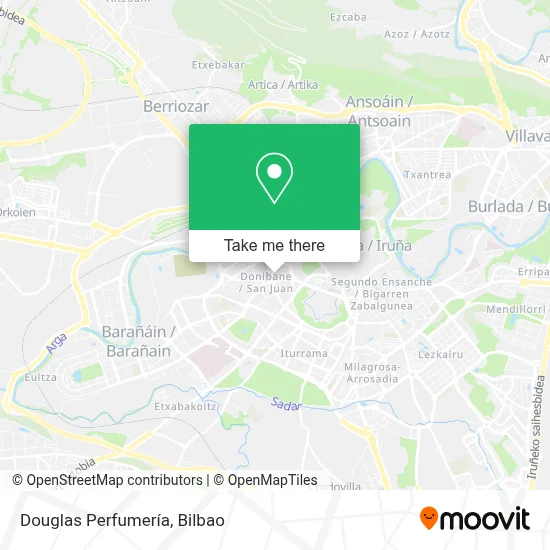 Douglas Perfumería map