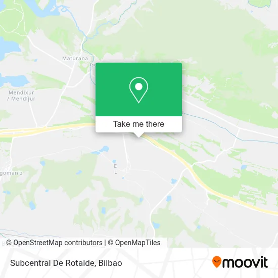 Subcentral De Rotalde map