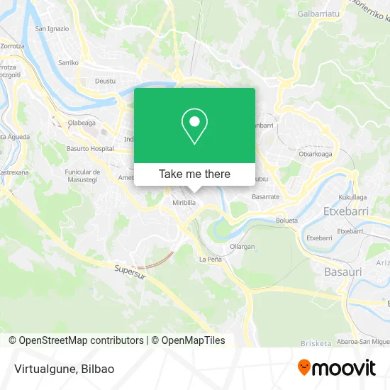 Virtualgune map