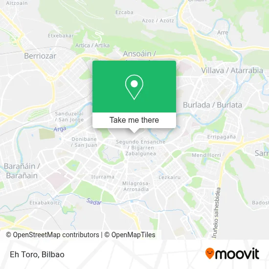 Eh Toro map