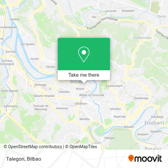 Talegon map
