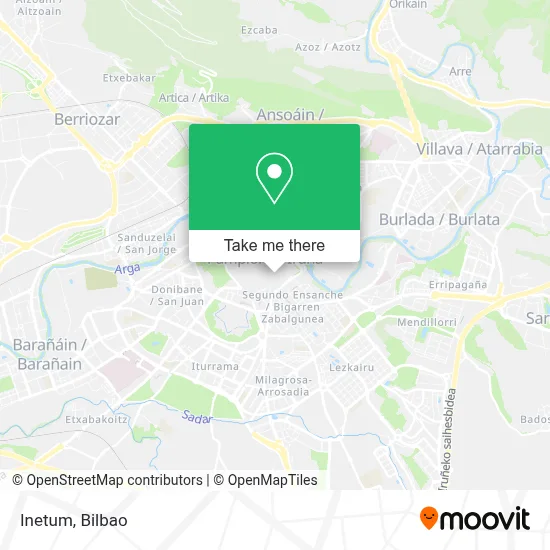 Inetum map