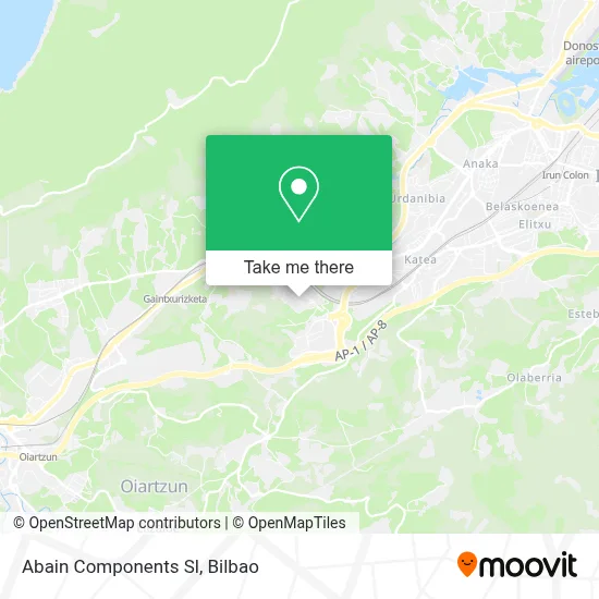 Abain Components Sl map